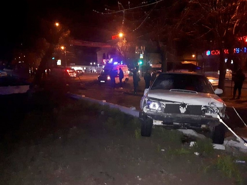 Повреждения Subaru Forester. Фото: пресс-служба УМВД России по Приморскому краю.