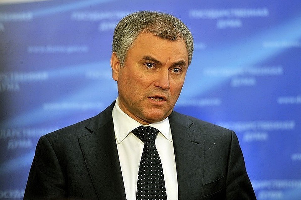Вячеслав Володин.