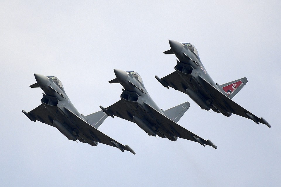 Истребители Eurofighter Typhoon