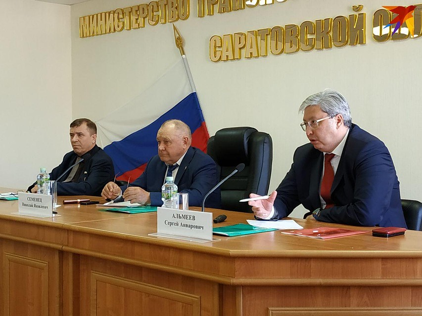 Встреча Сергея Альмеева с дорожниками