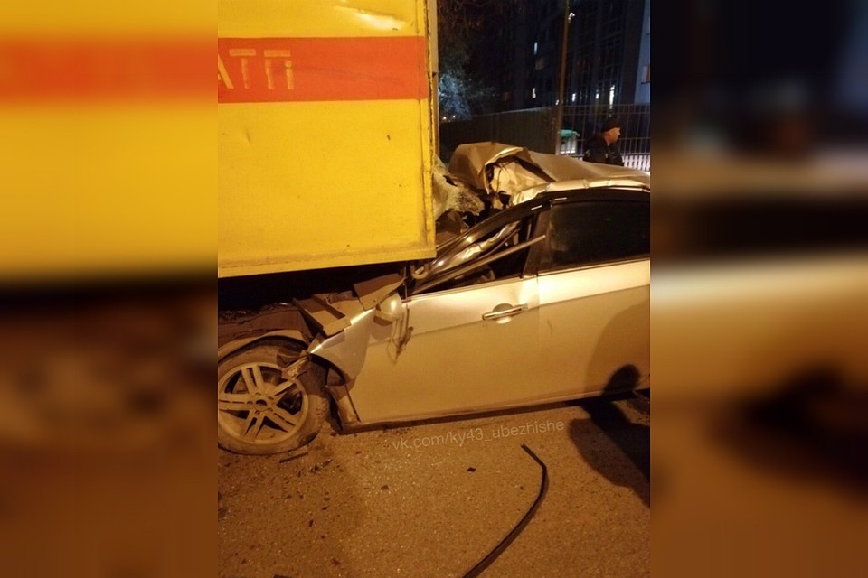 Очевидцы пишут, что водитель даже не успел притормозить. Фото: vk.com/ky43_ubezhishe