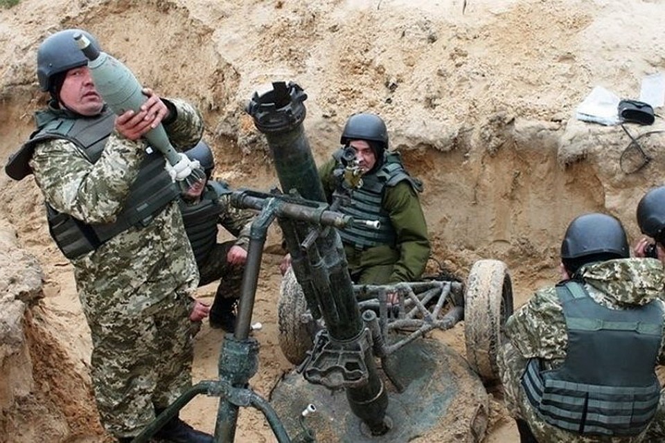 ВСУ применяют минометы калибром 120 мм Фото: mil.gov.ua