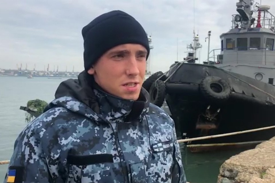 Комендор-сигнальщик, матрос катера «Никополь» Сергей Цыбизов. Фото: ФСБ России