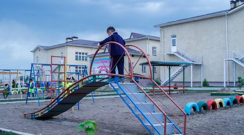 В прошлом году в Кыргызстане построили 8 новых детских садов
