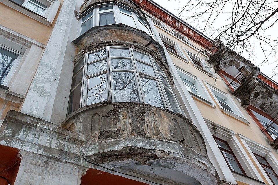 Ремонт фасадов исторических зданий в Ижевске начнется в 2019 году