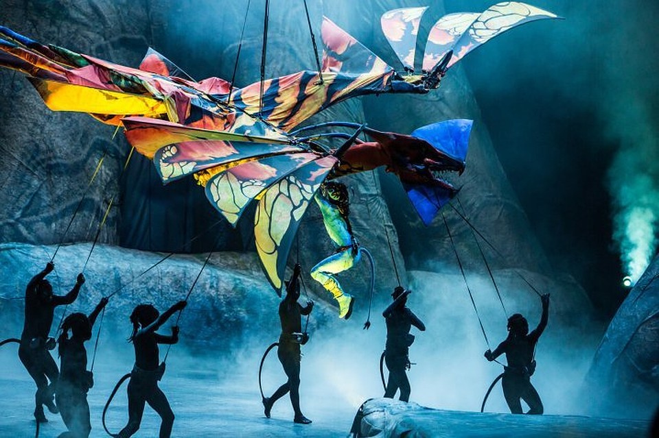 Шоу, которое готовили пять лет, покажут в России. Фото: Пресс-служба Cirque du Soleil