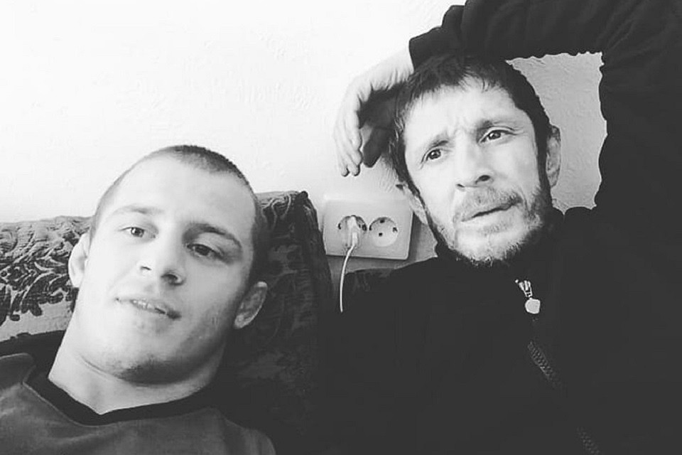 Магомед Юнусилау и его отец Сулли