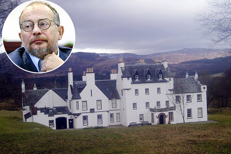 Владимир Лисин приобрел на севере Шотландии мрачный замок XVII века Aberuchill Castle