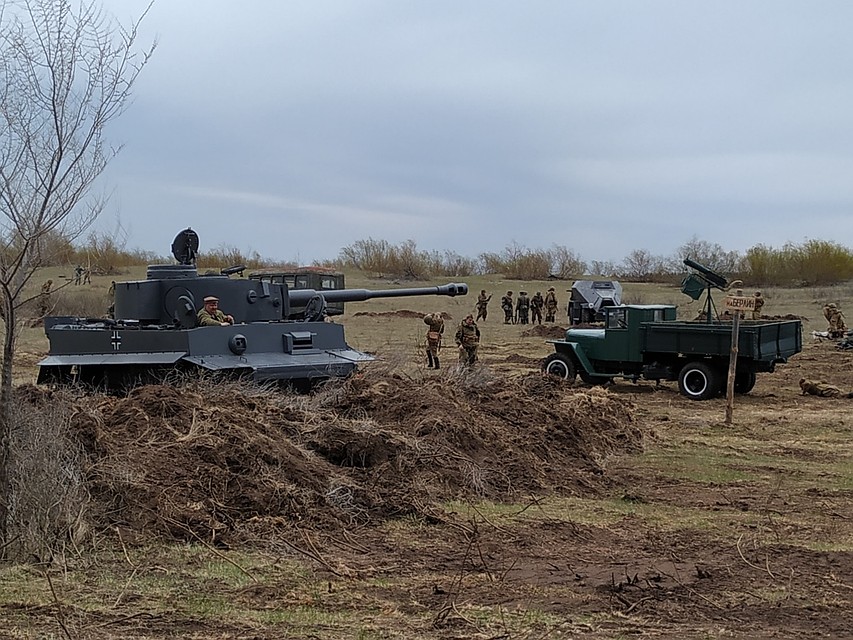 Самарцам показали битву у острова Ваннзе