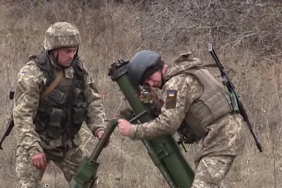 По окраинам Горловки стреляли из минометов. Фото: facebook.com/pressjfo.news
