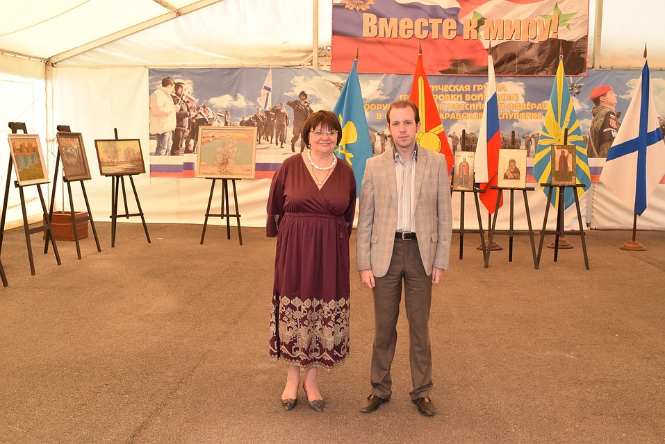 Светлана Мельникова в Сирии. Фото: пресс-служба ВСМЗ