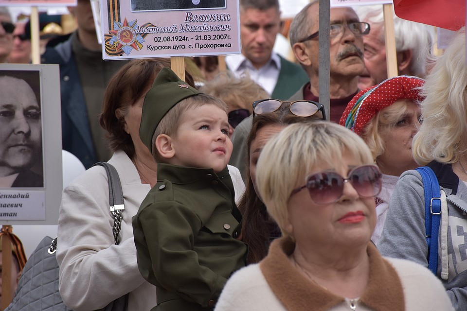 В строю все - от мала до велика!