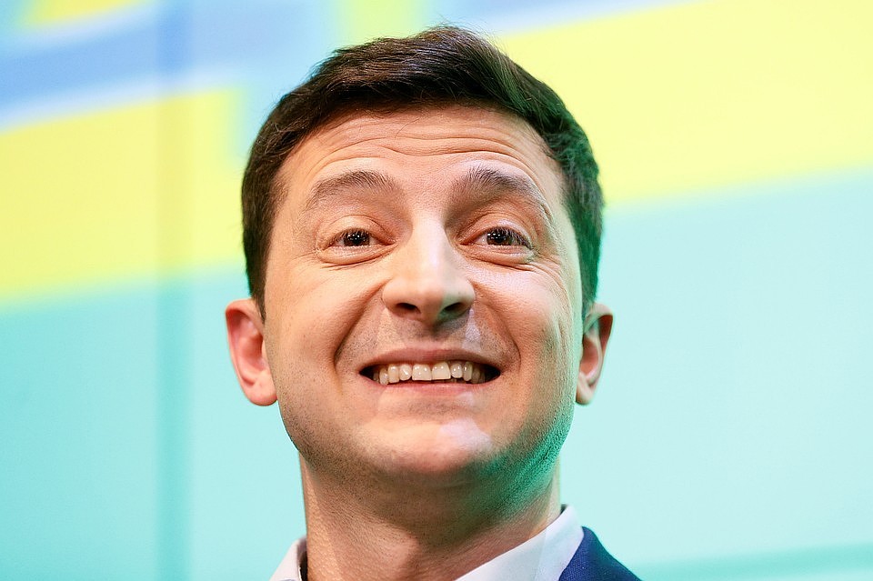 Избранный президент Украины Владимир Зеленский