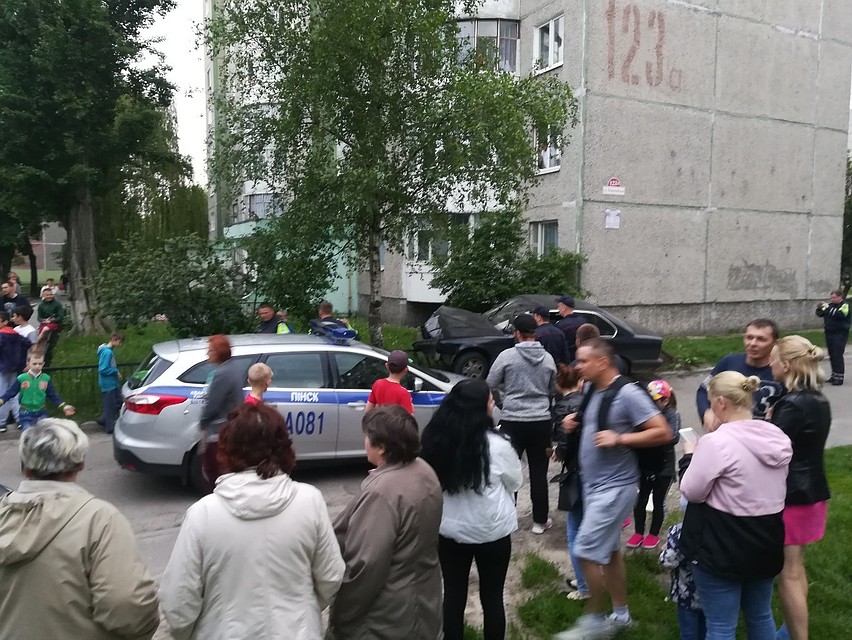 Пинчане скрутили пьяного водителя. Фото: zello Пинск ГАИ
