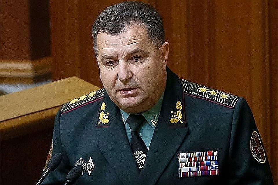Министр обороны Украины Степан Полторак