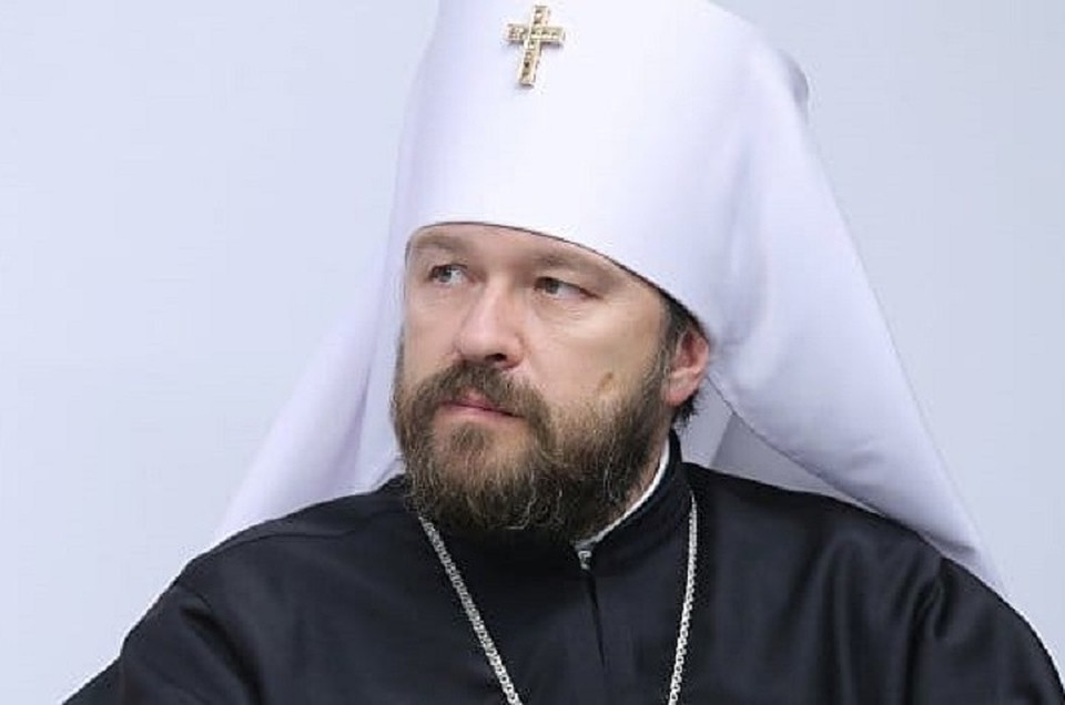 Митрополит Иларион выступает против насилия в Екатеринбурге. Фото: страница представителя РПЦ в Facebook
