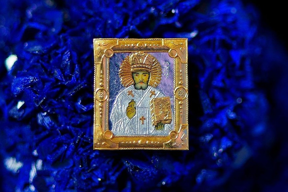 Икона освящена на мощах Николая Чудотворца в Италии. Фото: Владимир Анискин