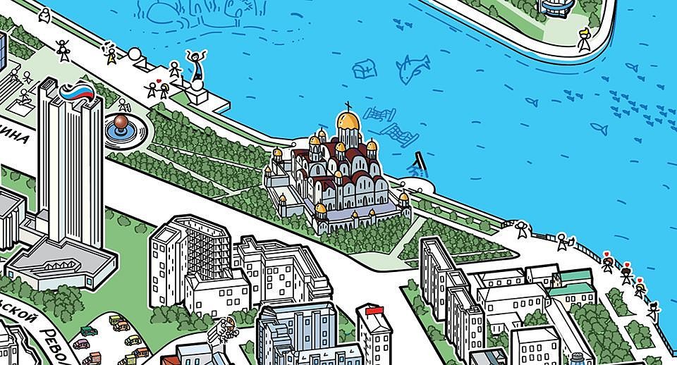 Вариант в сквере у Дамтеатра Фото: рекламное агентство «Дикий филин»