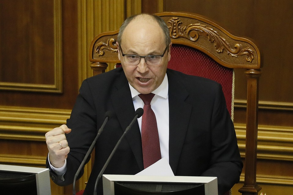 Председатель Рады Андрей Парубий