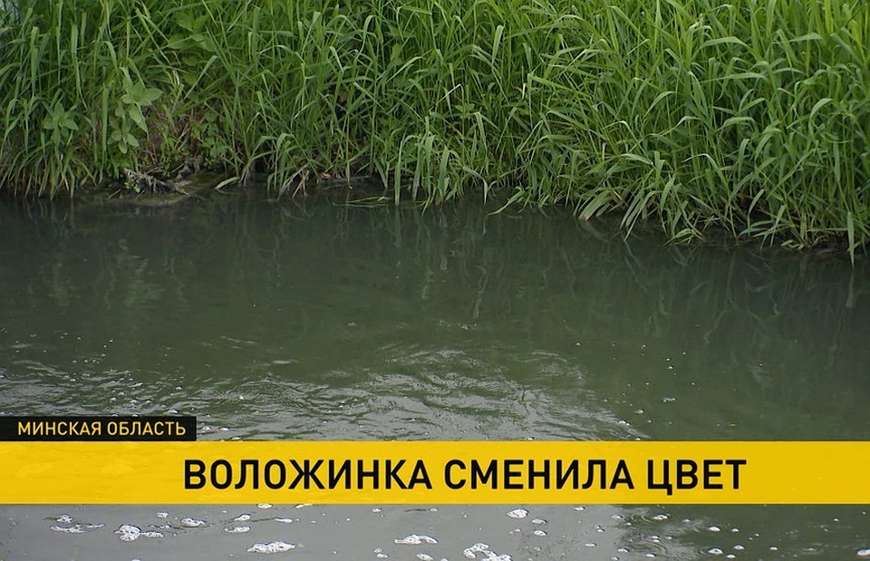 Насосная станция сбросила отходы в Воложинку – пострадать могут реки Ислочь и Неман. Фото: ОНТ