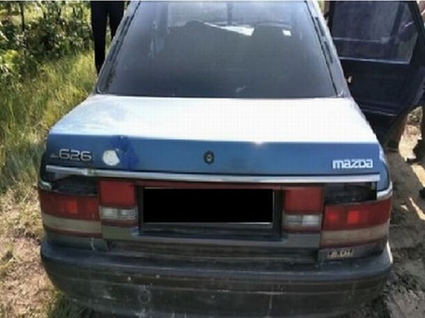 Насильник приехал на автомобиле Mazda и получил несколько ударов ножом