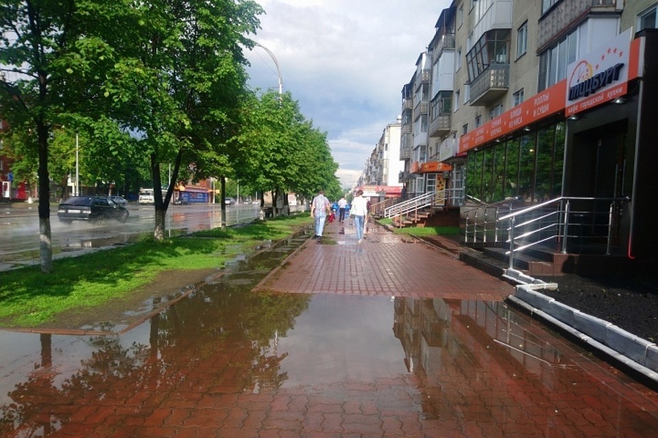 Погода в Кузбассе 10 июня: переменная облачность, дождь и грозы.