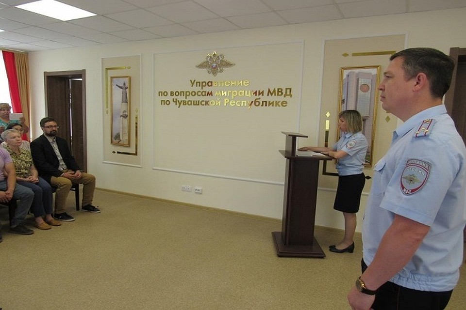 Во время принятия Присяги