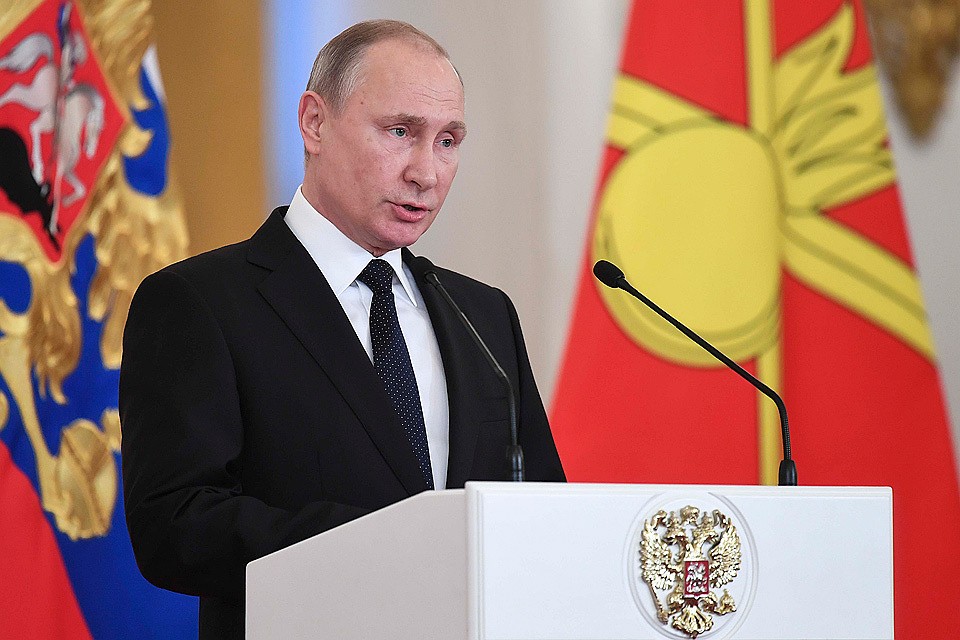 Президент РФ Владимир Путин