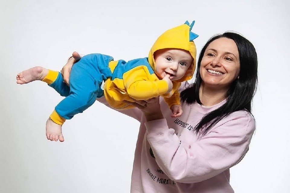 Ната Албот и сынок Ной. Фото: ea.md
