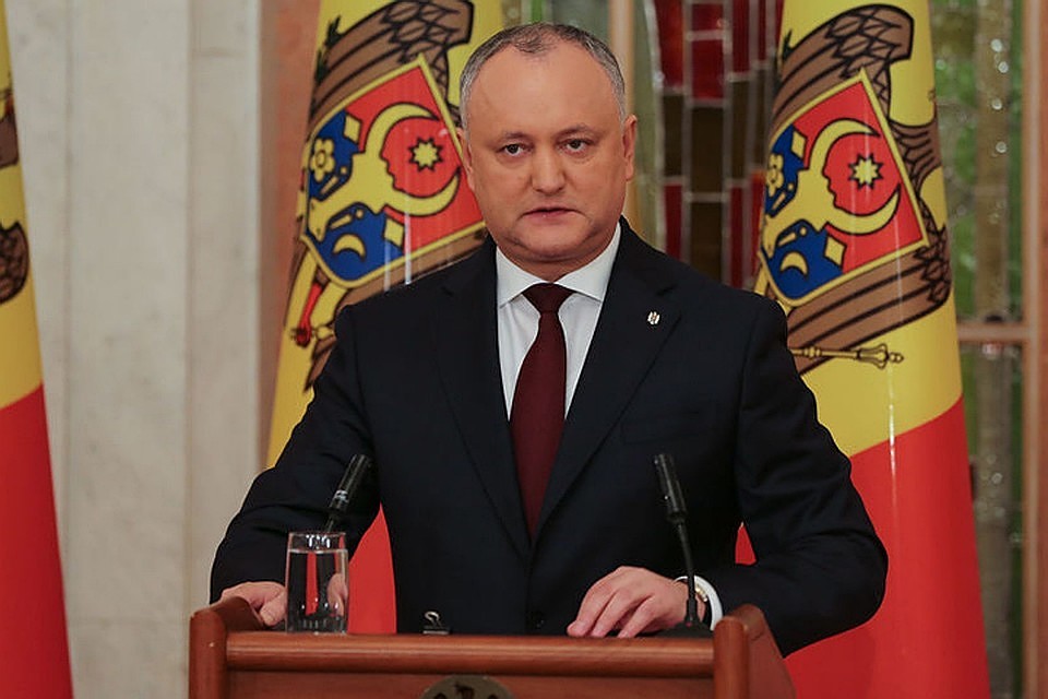 Игорь Додон, президент Молдовы.