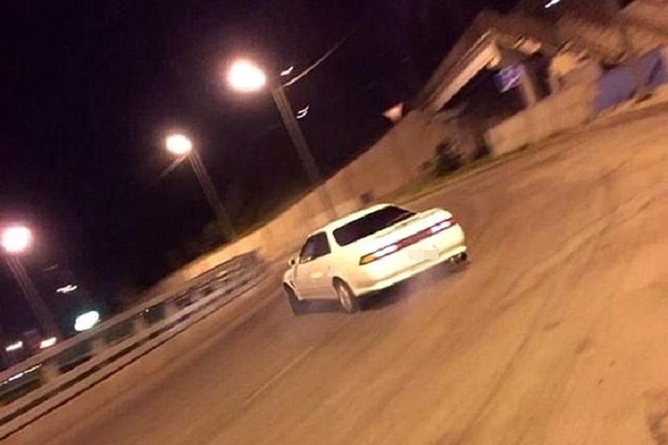 Дрифт на кольце фуникулера во Владивостоке. Фото: sdsdsss0.