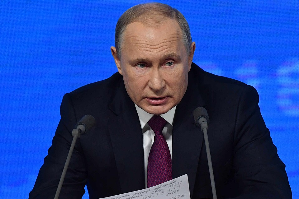 20 июня проходит прямая линия президента России Владимира Путина