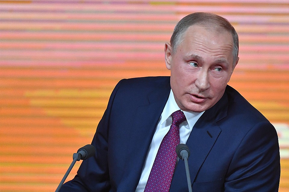 Президент России Владимир Путин