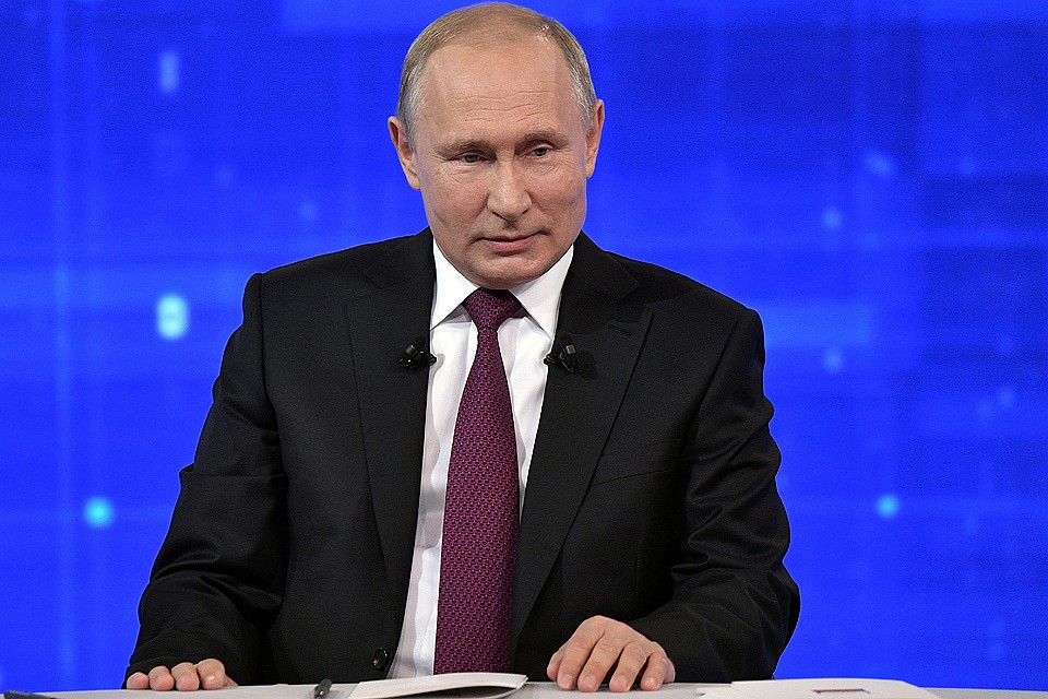 Президент России Владимир Путин