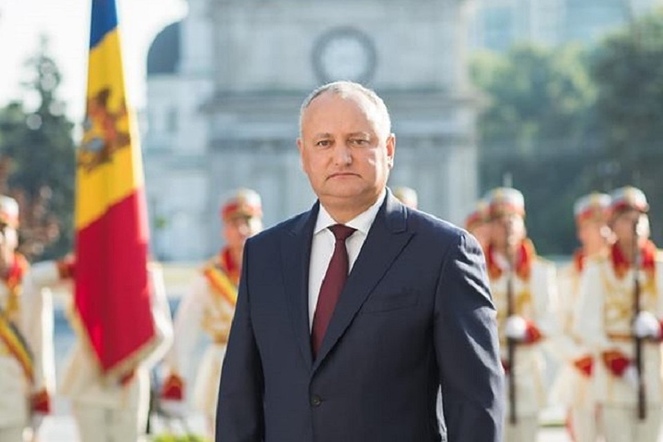 Игорь Додон выступил с обращением к народу Молдовы. Фото: facebook/dodon.igor