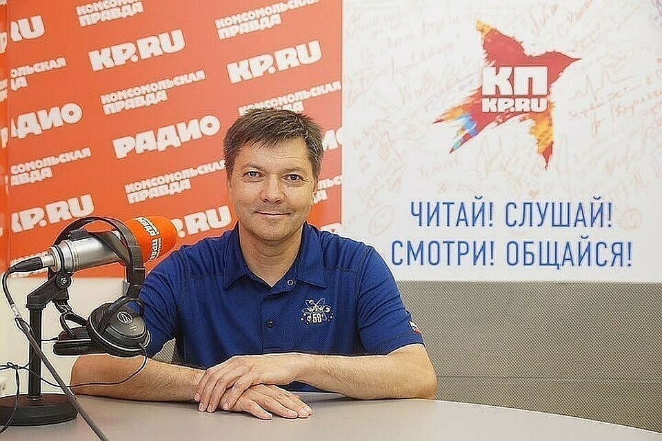Один из членов экипажа "Союза" - Олег Каноненко.