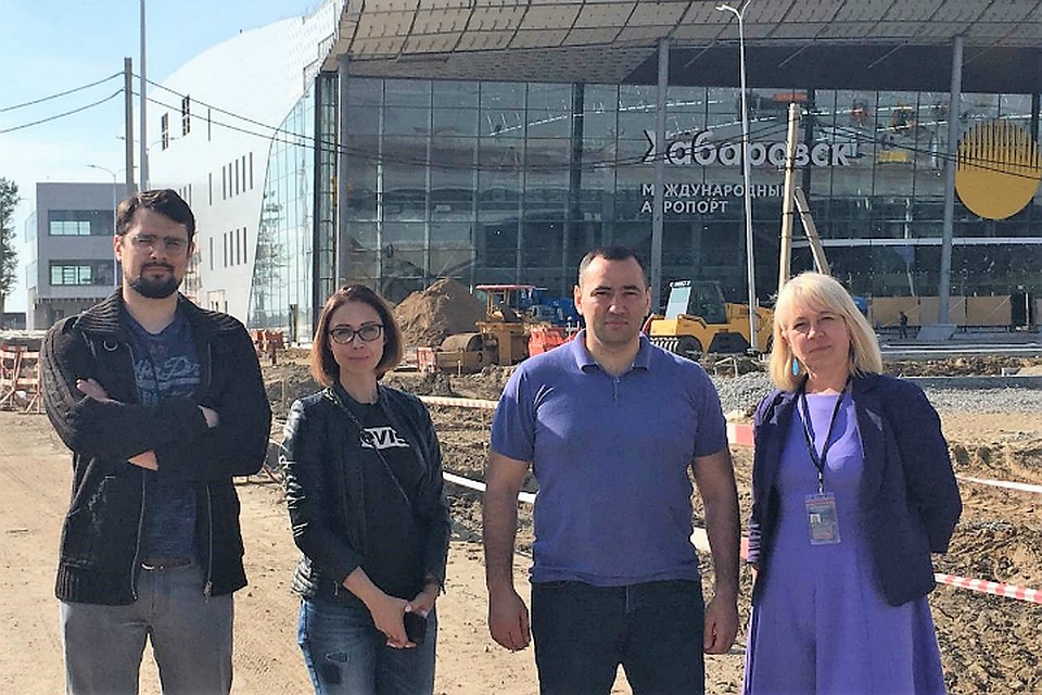 Часть терминала международного аэропорта в Хабаровске сдадут в сентябре 2019 года ФОТО: Министерство по развитию Дальнего Востока