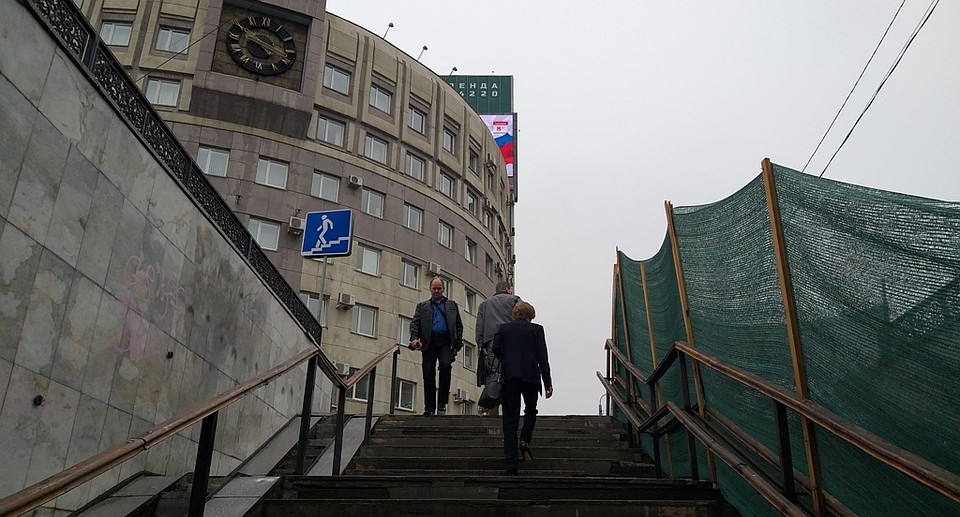 Состояние подземок в центре города очень плачевное.