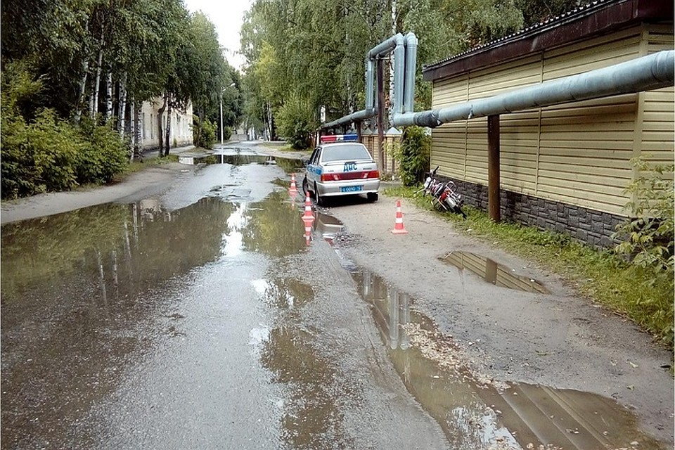 С места происшествия