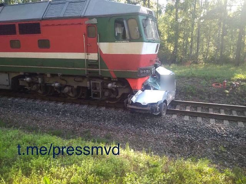 За рулем автомобиля был 68-летний житель Быховского района. Фото: телеграм-канал МВД