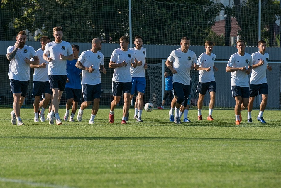 "Сочи" готовится к первому домашнему матчу Фото: ФК "Сочи"