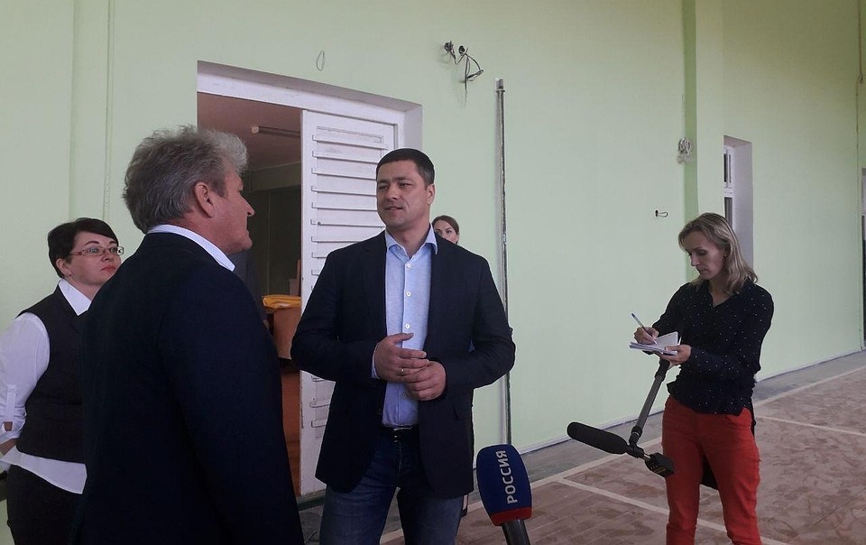 Ремонт школы в Пустошкинском районе.