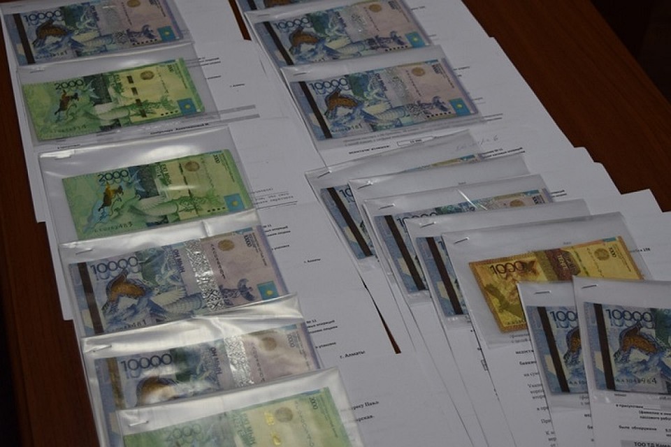 С начала года в адрес Департамента поступило более 4,7 млн фальшивых тенге.