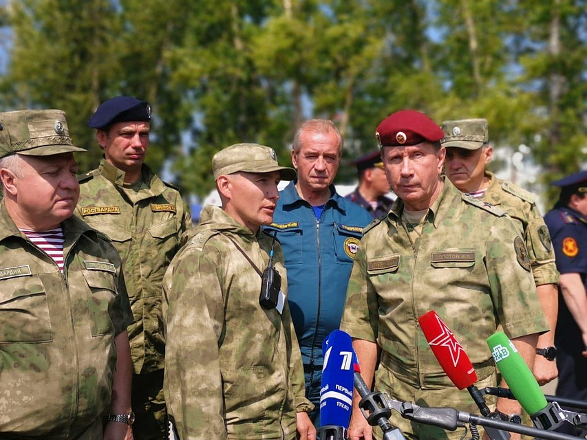 Виктор Золотов посетил Иркутскую область.