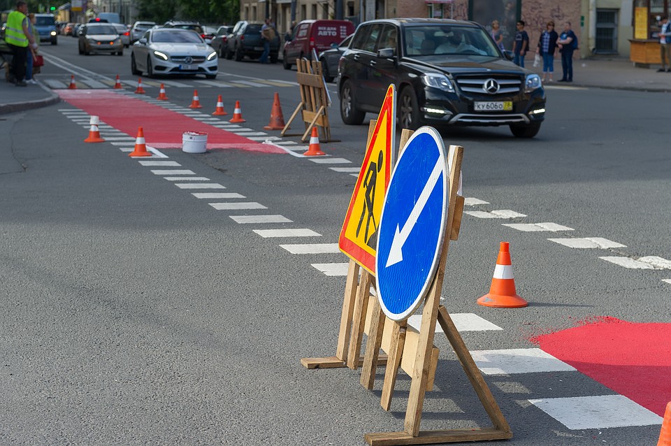 Движение транспорта в Петербурге будет ограничено с 17 августа на разных участках города.