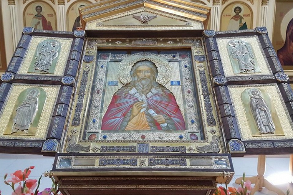 Образ святого покровителя десантников привезут в хабаровский храм ФОТО: пресс-служба Амурской епархии