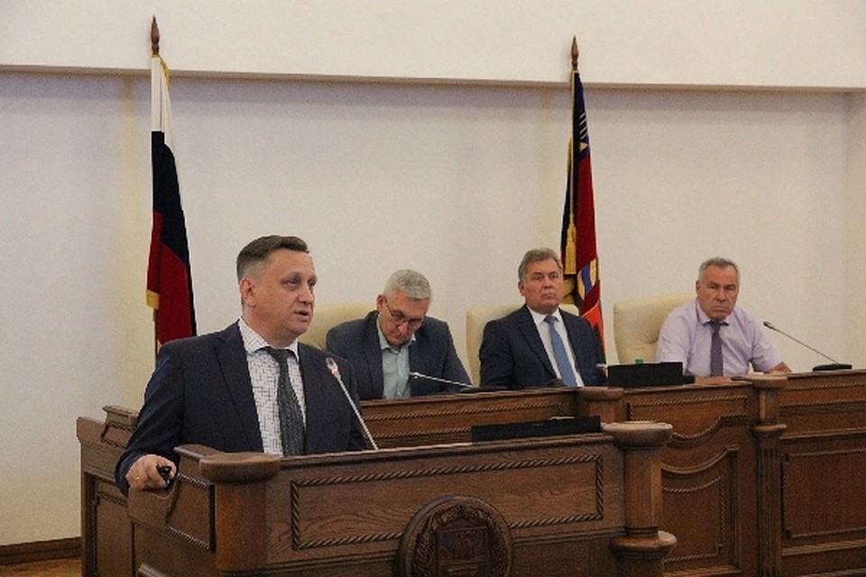 Выступление Максима Костенко. Фото: akzs.ru