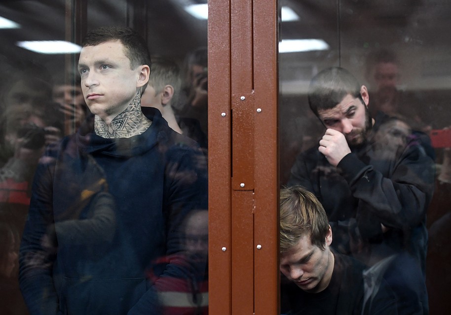 Мамаев и братья Кокорин выйдут на свободу. Фото: Максим Григорьев ТАСС
