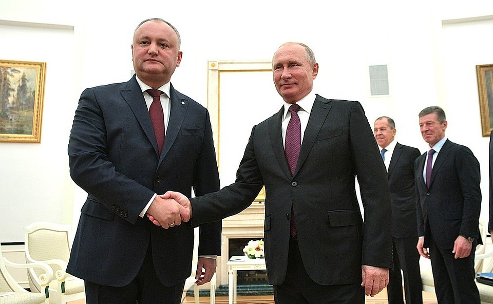 7 сентября пройдет встреча президентов Молдовы и России