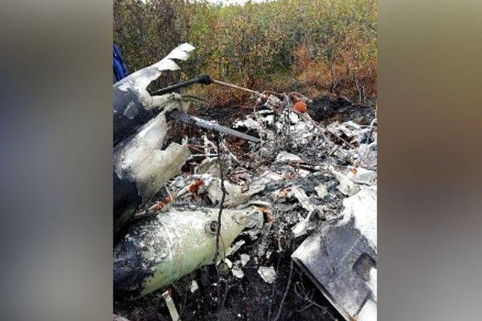 Шокирующее видео с места крушения вертолета на Таймыре опубликовал СК. Фото: Западно-Сибирское следственное управление на транспорте.